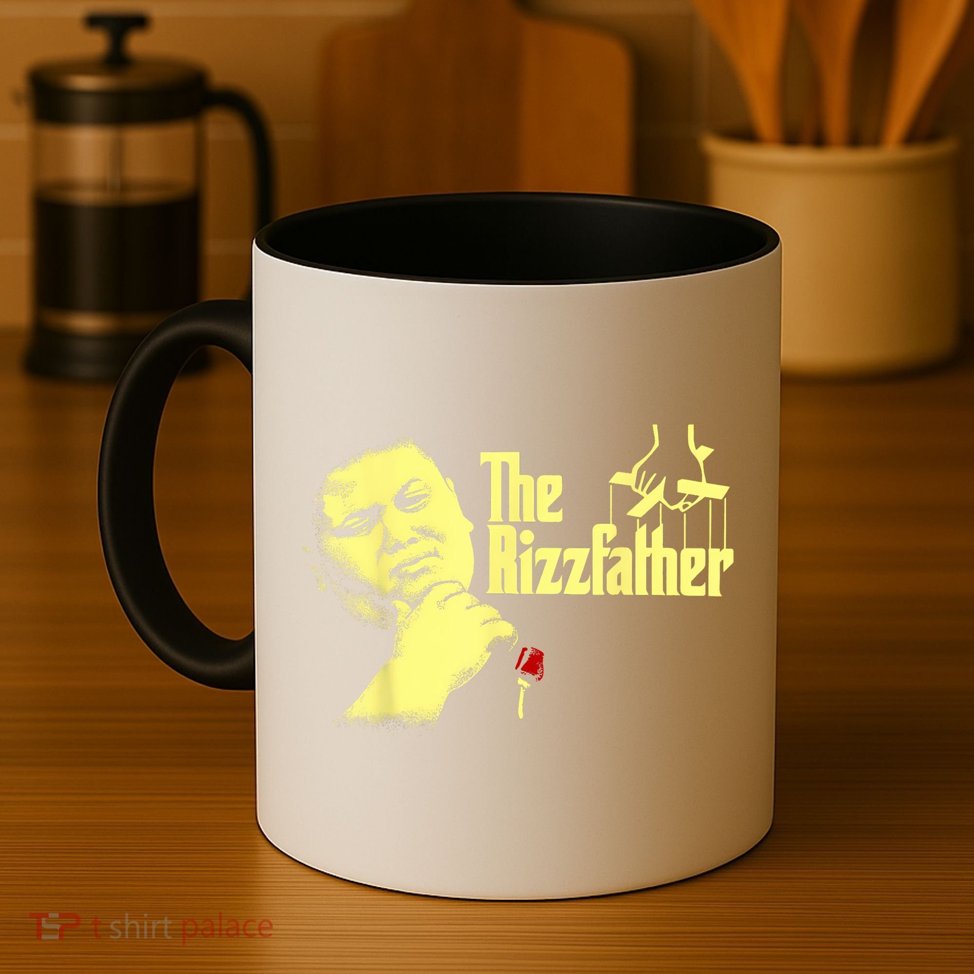 The Rizzler Godfather Funny Meme Coffee Mug