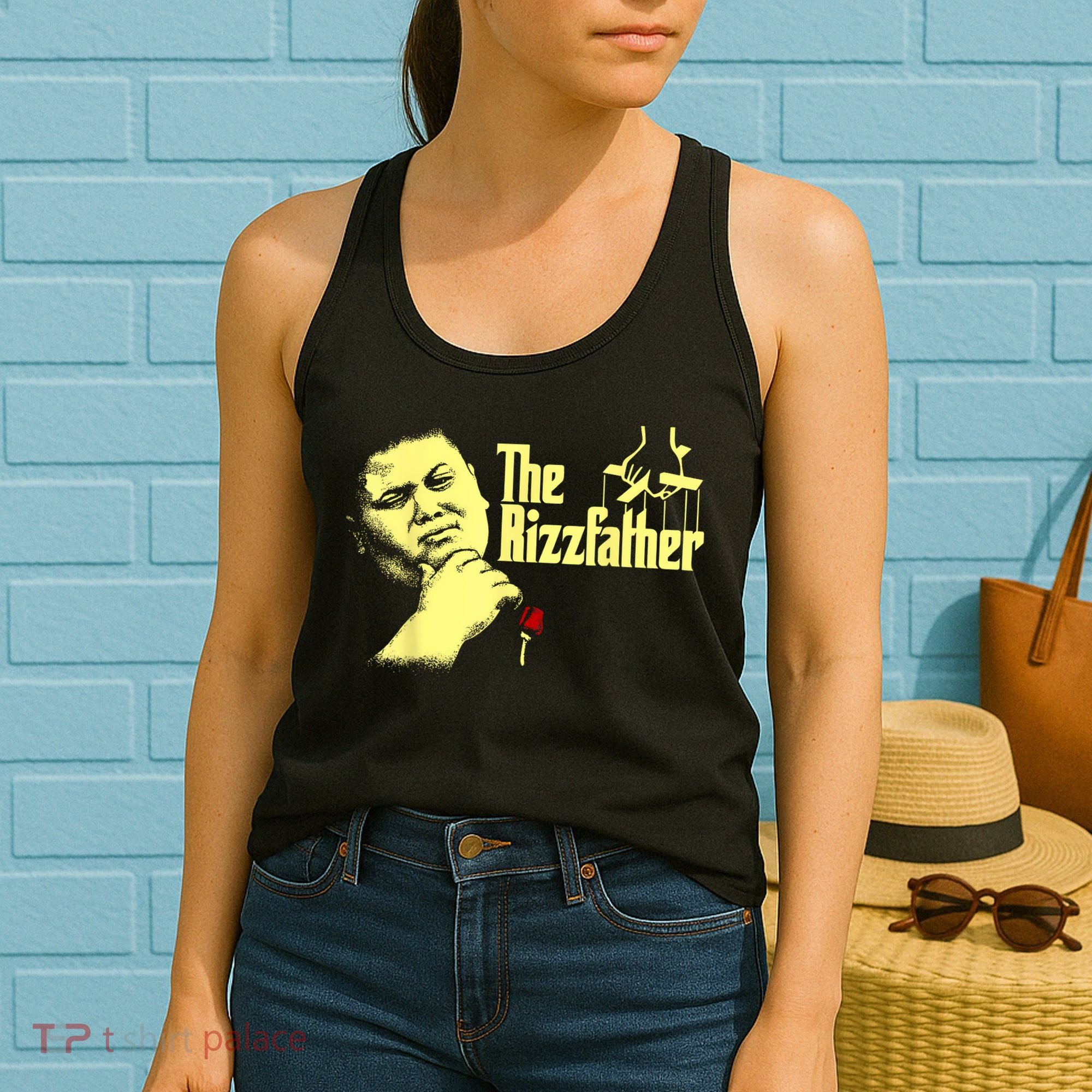 The Rizzler Godfather Funny Meme Women's Tank Top