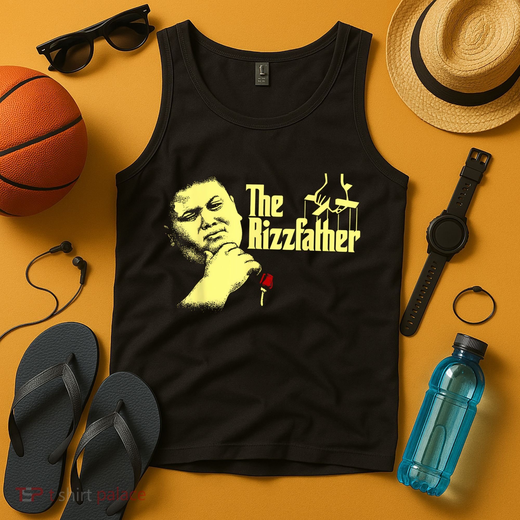 The Rizzler Godfather Funny Meme Tank Top