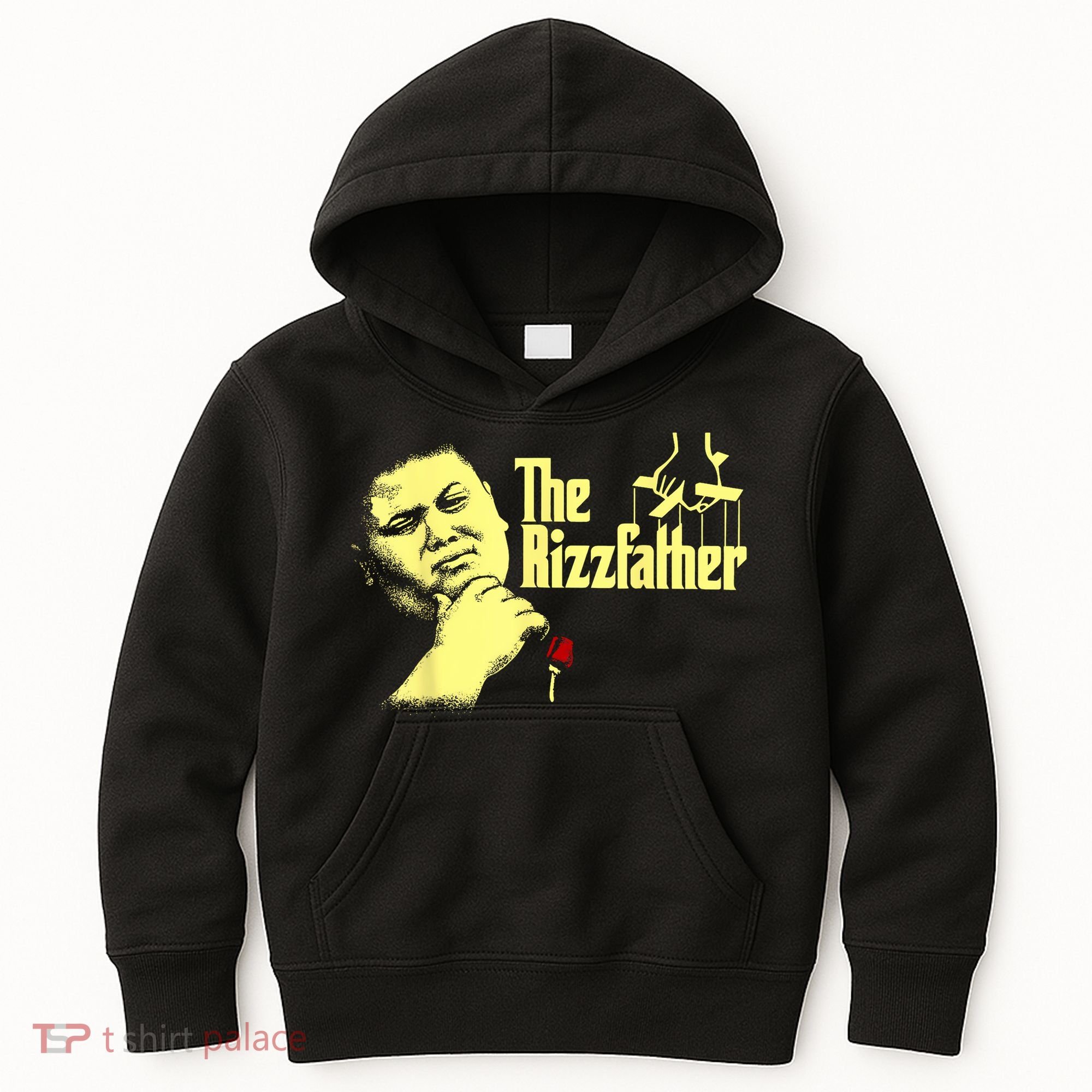 The Rizzler Godfather Funny Meme Kids Hoodie