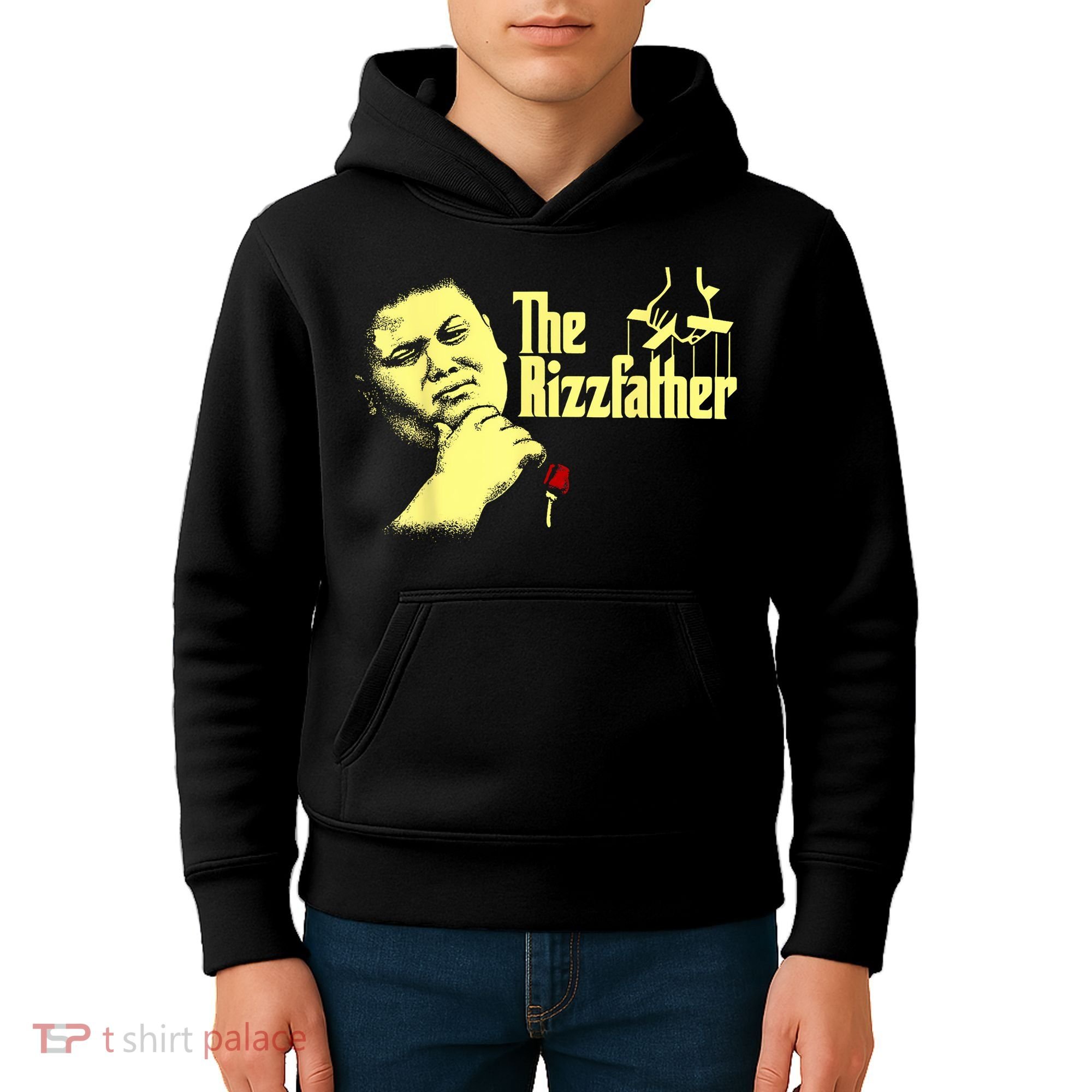 The Rizzler Godfather Funny Meme Kids Hoodie