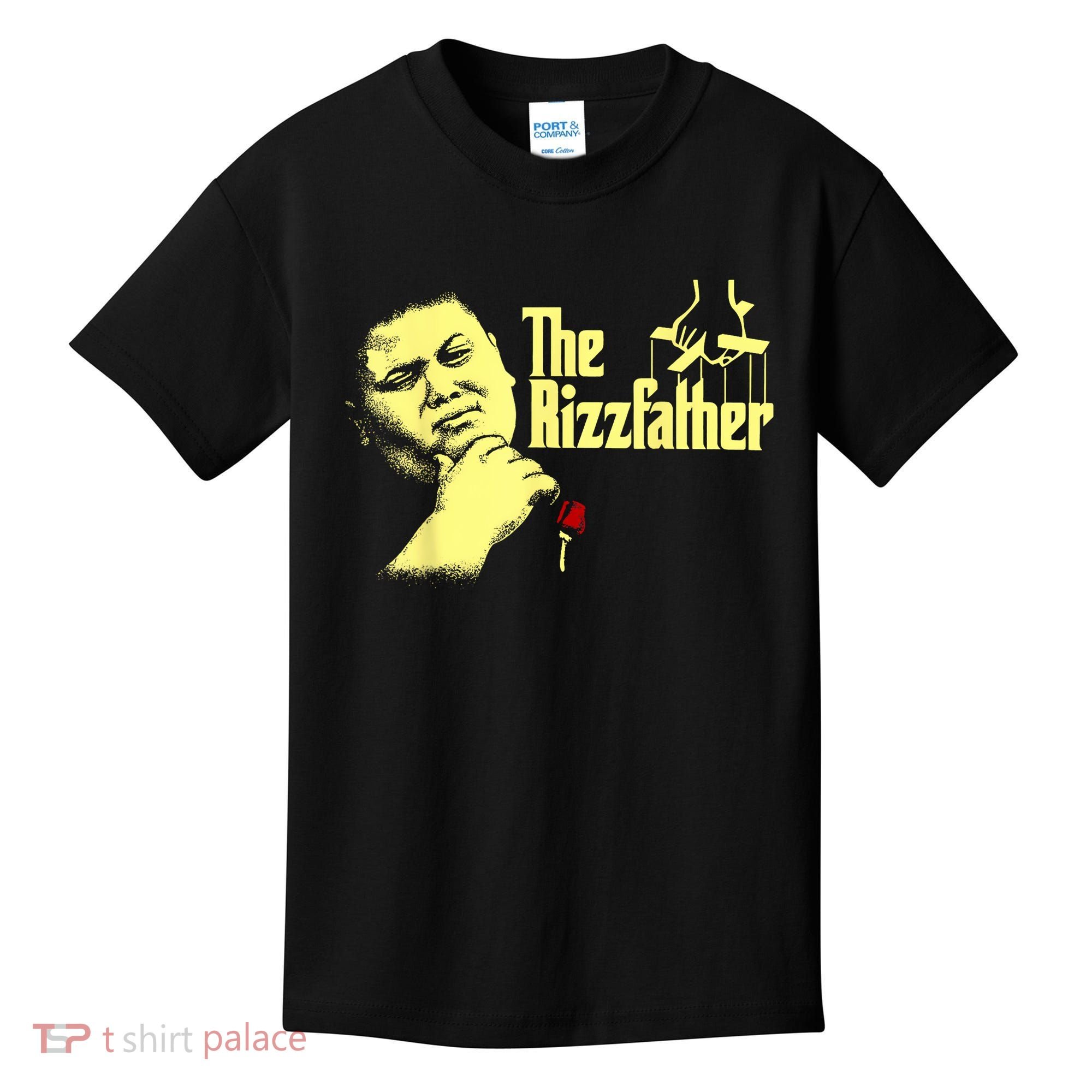 The Rizzler Godfather Funny Meme Kids T-Shirt
