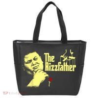The Rizzler Godfather Funny Meme Tote Bag thumb 0