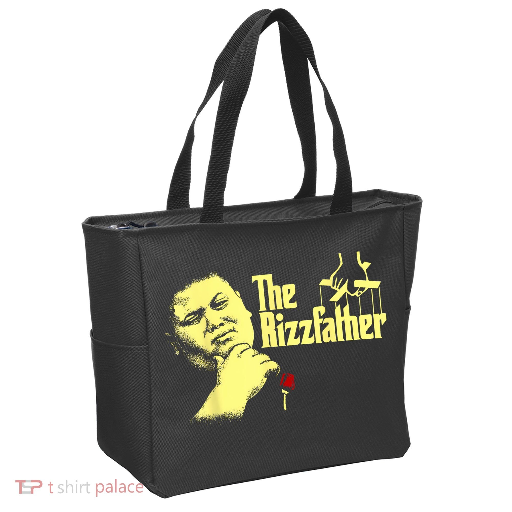 The Rizzler Godfather Funny Meme Tote Bag