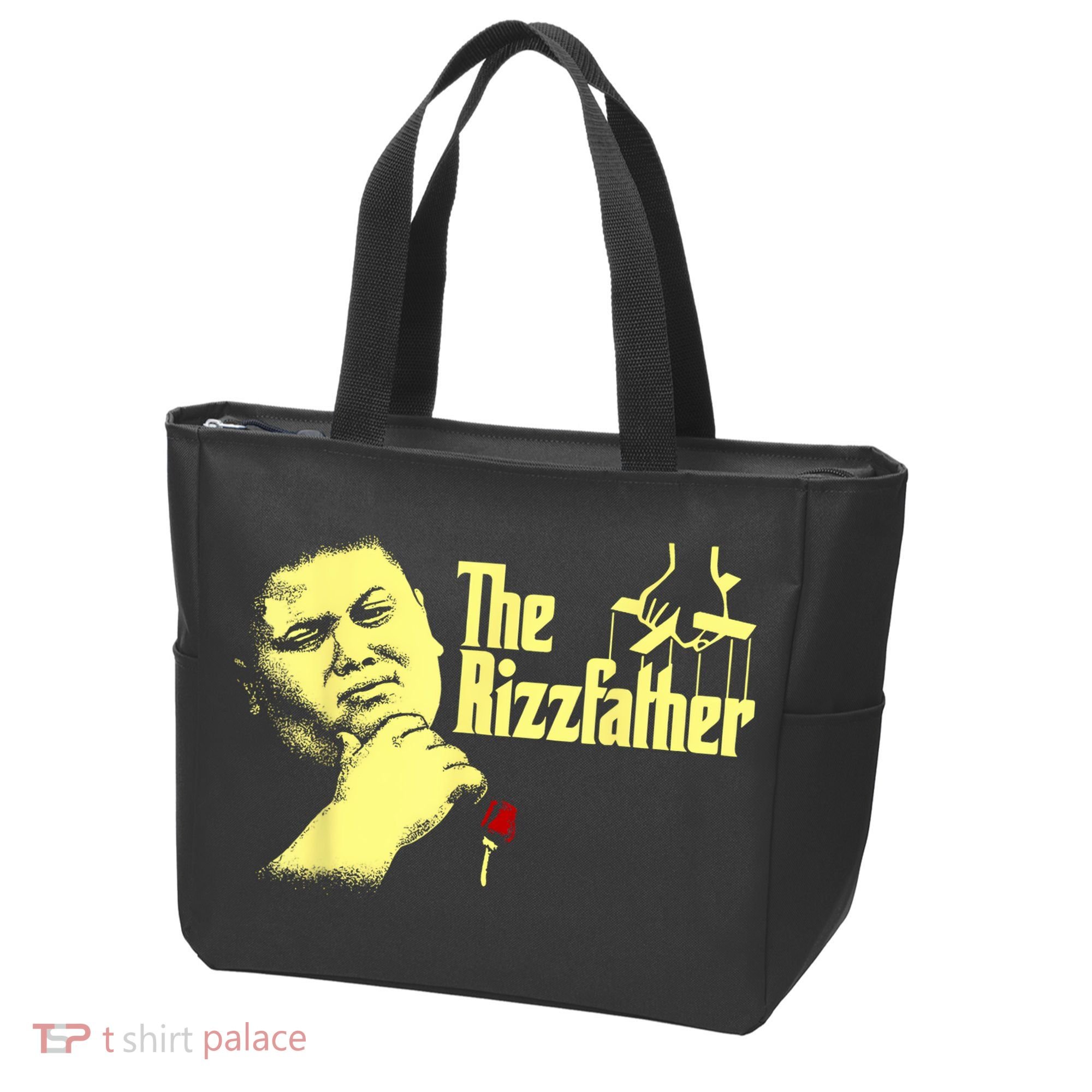 The Rizzler Godfather Funny Meme Tote Bag