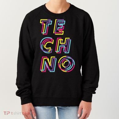 Techno Rave Gabber Gift Dj Edm Clubbing Raver Gift Women's Sweatshirt