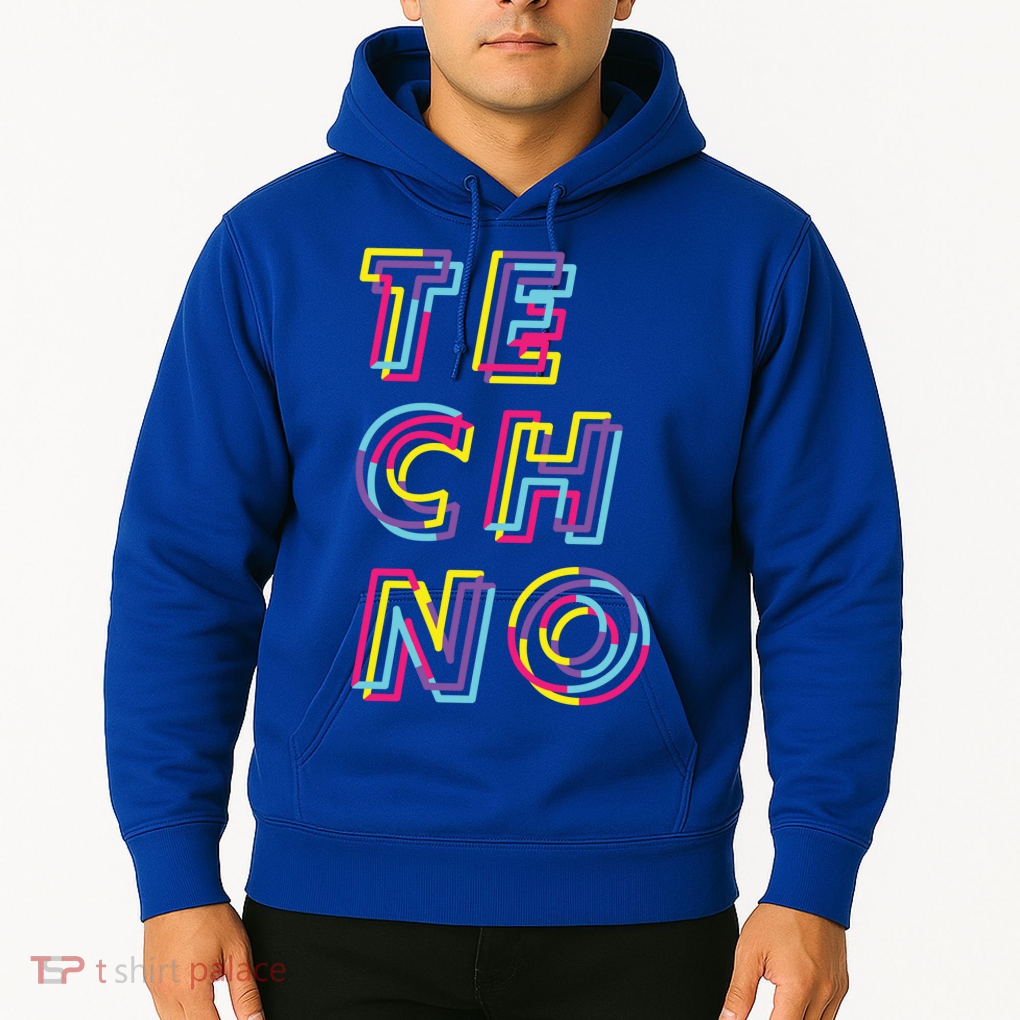 Techno Rave Gabber Gift Dj Edm Clubbing Raver Gift Hoodie