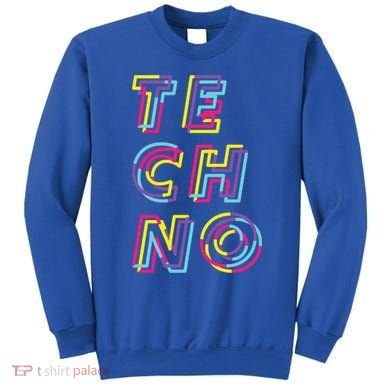 Techno Rave Gabber Gift Dj Edm Clubbing Raver Gift Sweatshirt