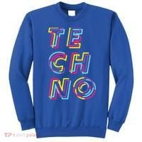 Techno Rave Gabber Gift Dj Edm Clubbing Raver Gift Sweatshirt thumb 0