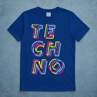 Techno Rave Gabber Gift Dj Edm Clubbing Raver Gift T-Shirt thumb 5