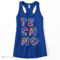 Techno Rave Gabber Gift Dj Edm Clubbing Raver Gift Women's Tank Top thumb 0