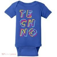 Techno Rave Gabber Gift Dj Edm Clubbing Raver Gift Baby Bodysuit thumb 0