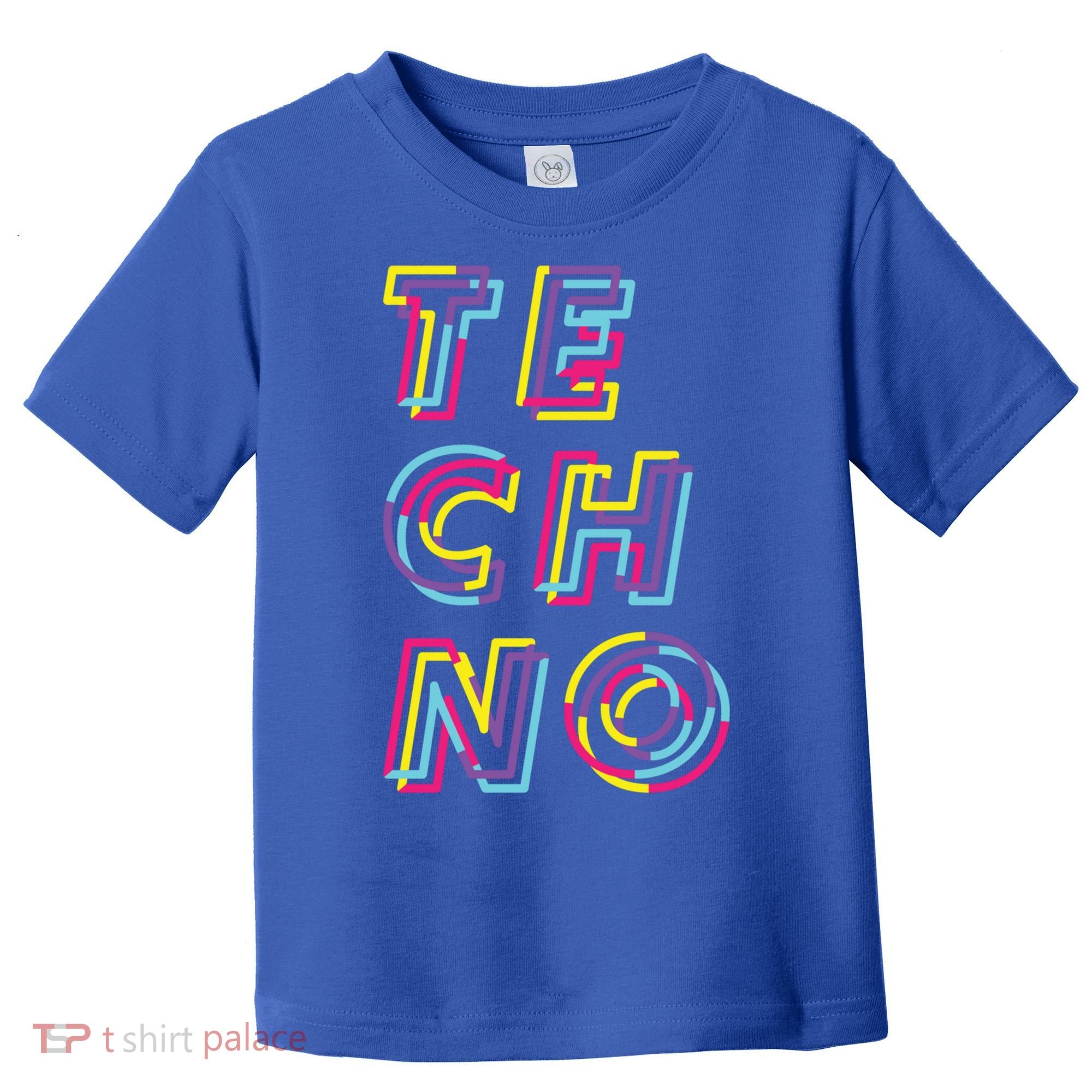 Techno Rave Gabber Gift Dj Edm Clubbing Raver Gift Toddler T-Shirt