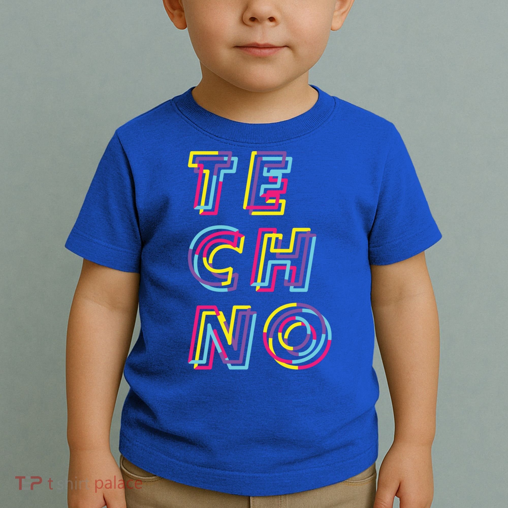 Techno Rave Gabber Gift Dj Edm Clubbing Raver Gift Toddler T-Shirt