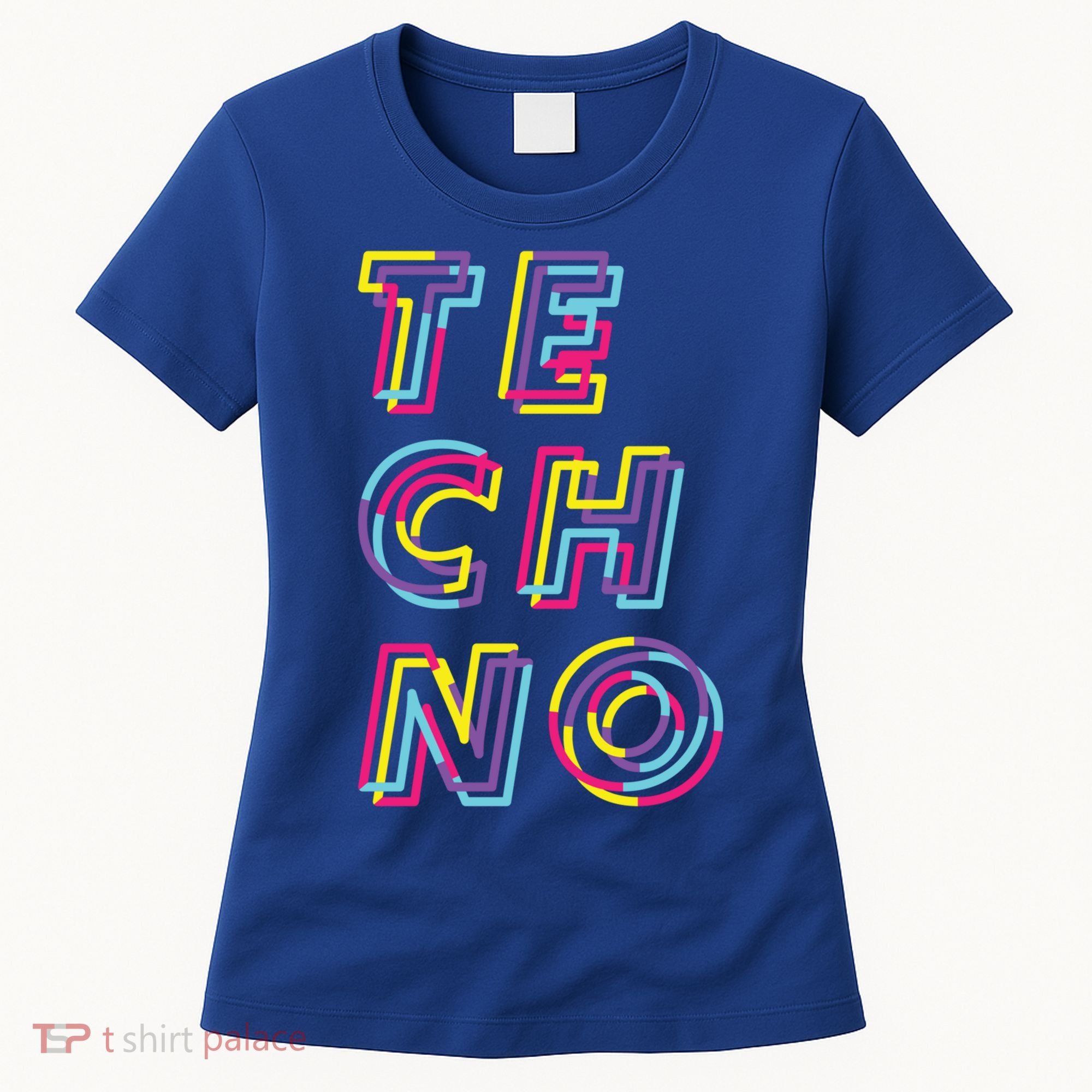 Techno Rave Gabber Gift Dj Edm Clubbing Raver Gift Women's T-Shirt