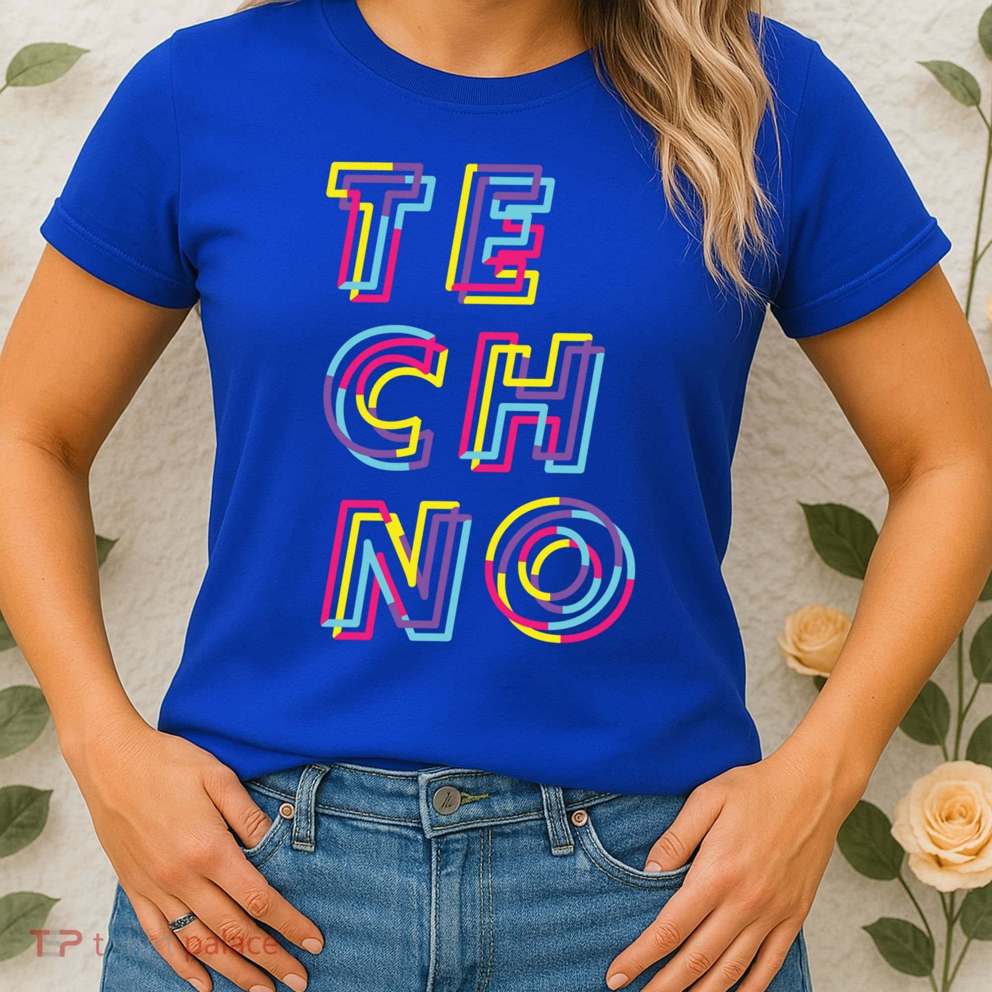 Techno Rave Gabber Gift Dj Edm Clubbing Raver Gift Women's T-Shirt