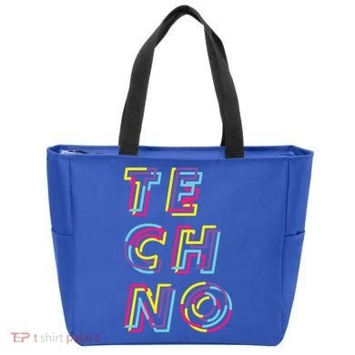 Techno Rave Gabber Gift Dj Edm Clubbing Raver Gift Tote Bag