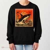 The Revolution Has Begin White Gladis Orcas Eat The Rich Women's Sweatshirt thumb 0