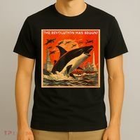 The Revolution Has Begin White Gladis Orcas Eat The Rich T-Shirt thumb 3
