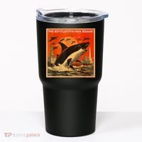The Revolution Has Begin White Gladis Orcas Eat The Rich Tumbler thumb 0