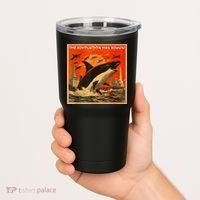 The Revolution Has Begin White Gladis Orcas Eat The Rich Tumbler thumb 2