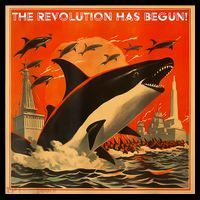 The Revolution Has Begin White Gladis Orcas Eat The Rich Women's T-Shirt thumb 6