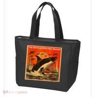 The Revolution Has Begin White Gladis Orcas Eat The Rich Tote Bag thumb 3