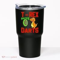 T Rex Hates Darts Tumbler thumb 0