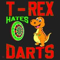 T Rex Hates Darts Tumbler thumb 3