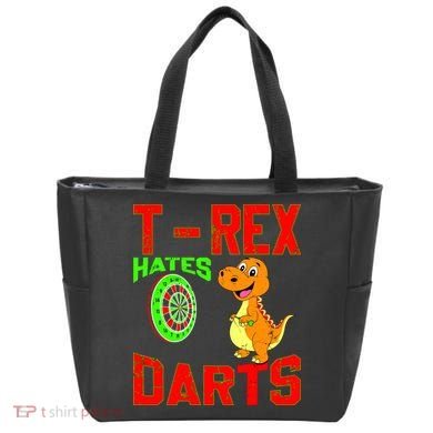 T Rex Hates Darts Tote Bag