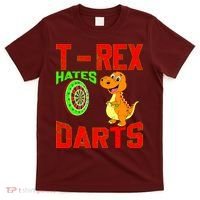 T Rex Hates Darts T-Shirt thumb 0