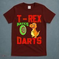 T Rex Hates Darts T-Shirt thumb 5