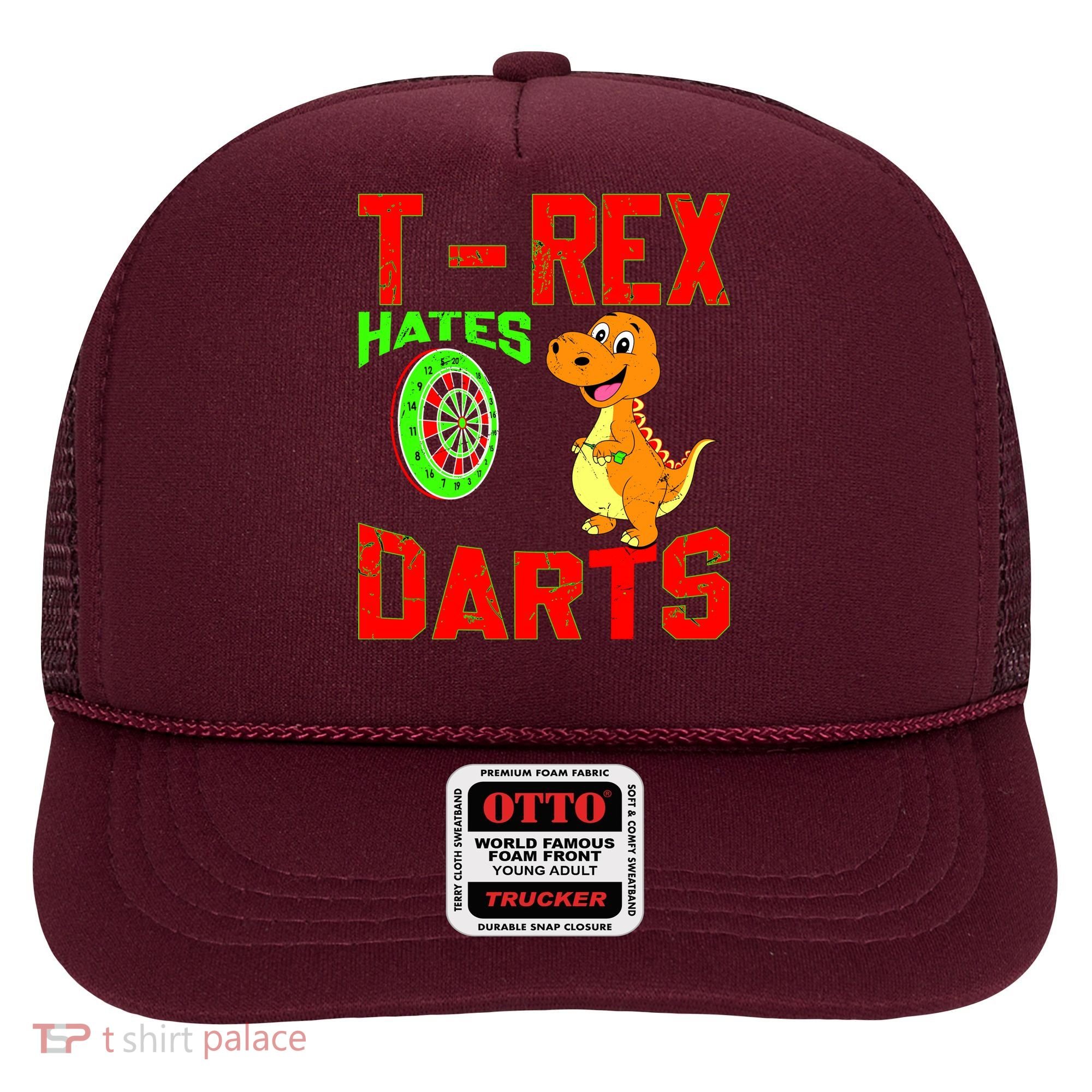 T Rex Hates Darts Hat