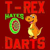 T Rex Hates Darts Hat thumb 2