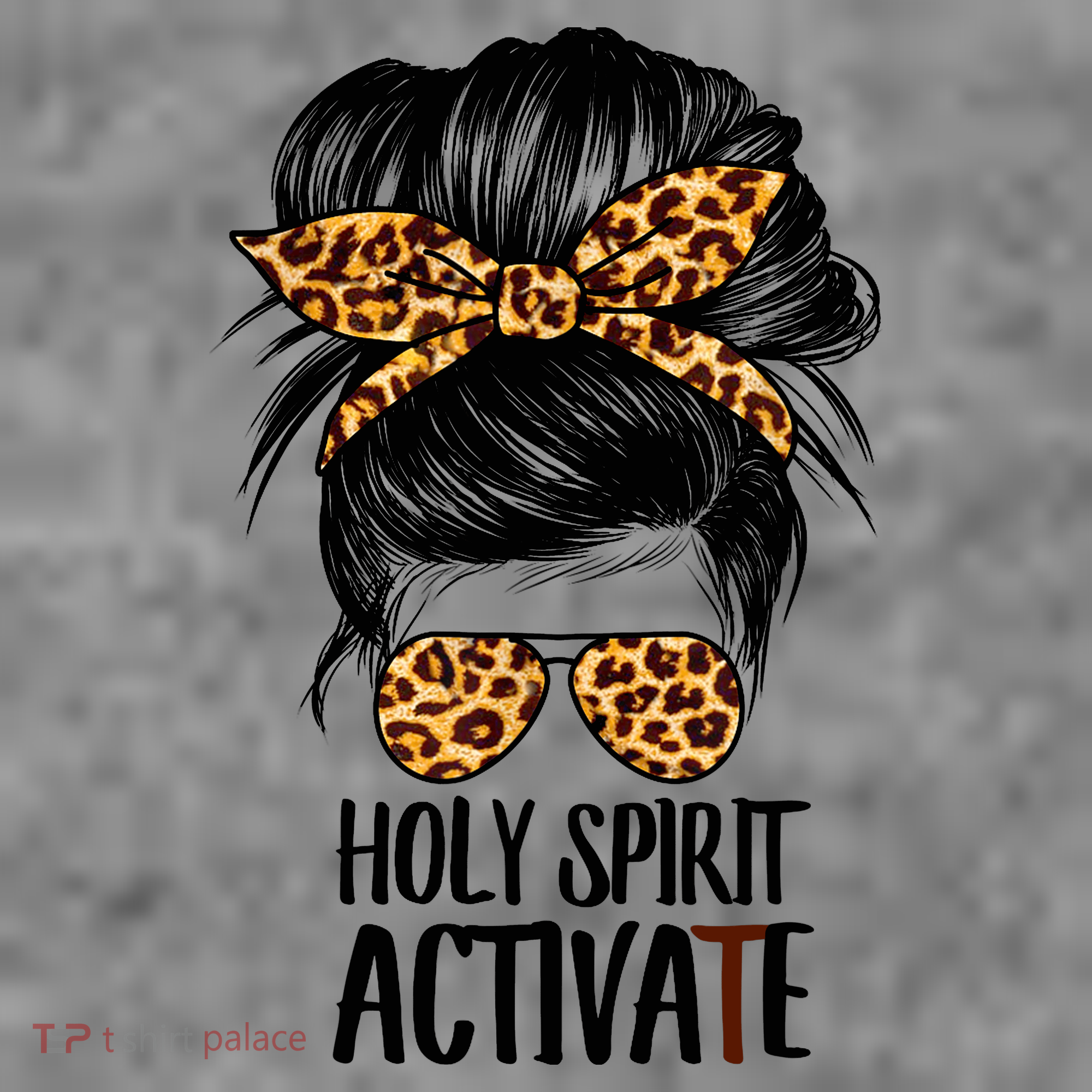 Trendy Religious Holy Spirit Cool Mom Life Leopard Print Toddler Hoodie