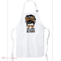 Trendy Religious Holy Spirit Cool Mom Life Leopard Print Apron thumb 0