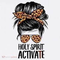 Trendy Religious Holy Spirit Cool Mom Life Leopard Print Women's Hoodie thumb 2