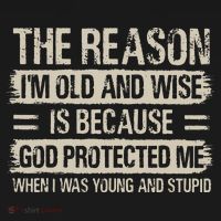 The Reason IM Old And Wise Inspirational Christian Faith Women's Hoodie thumb 2