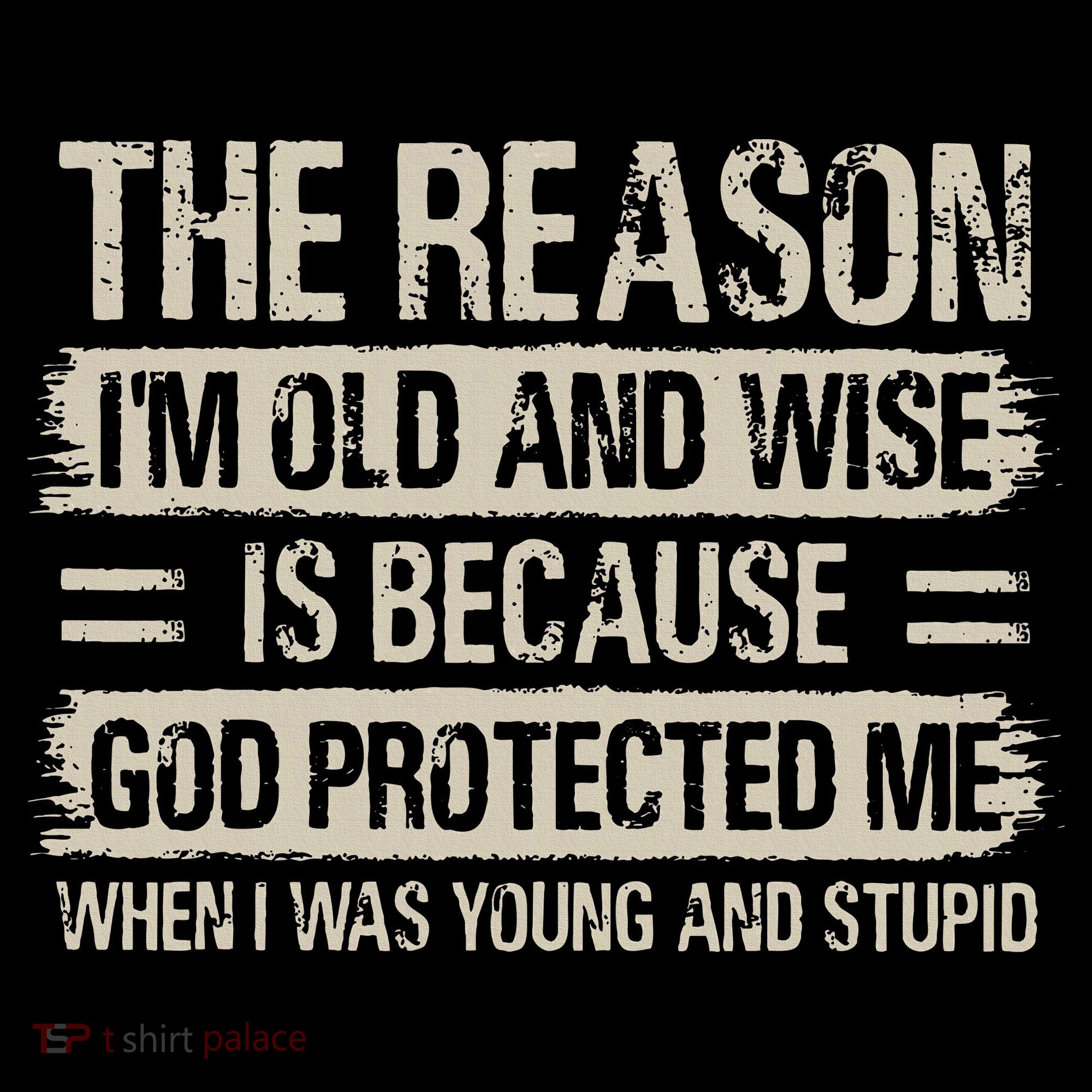 The Reason IM Old And Wise Inspirational Christian Faith Women's Hoodie