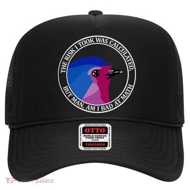 The Risk I Took Was Calculated But Man Am I Bad At Math Hat