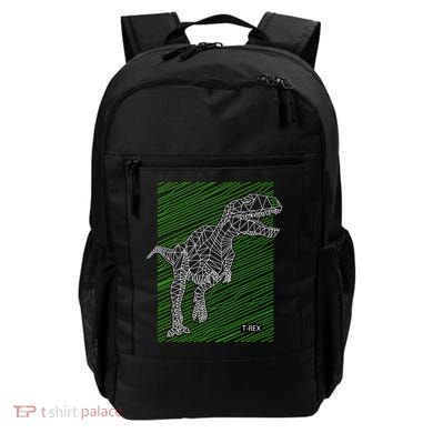T Rex Illustration Backpack