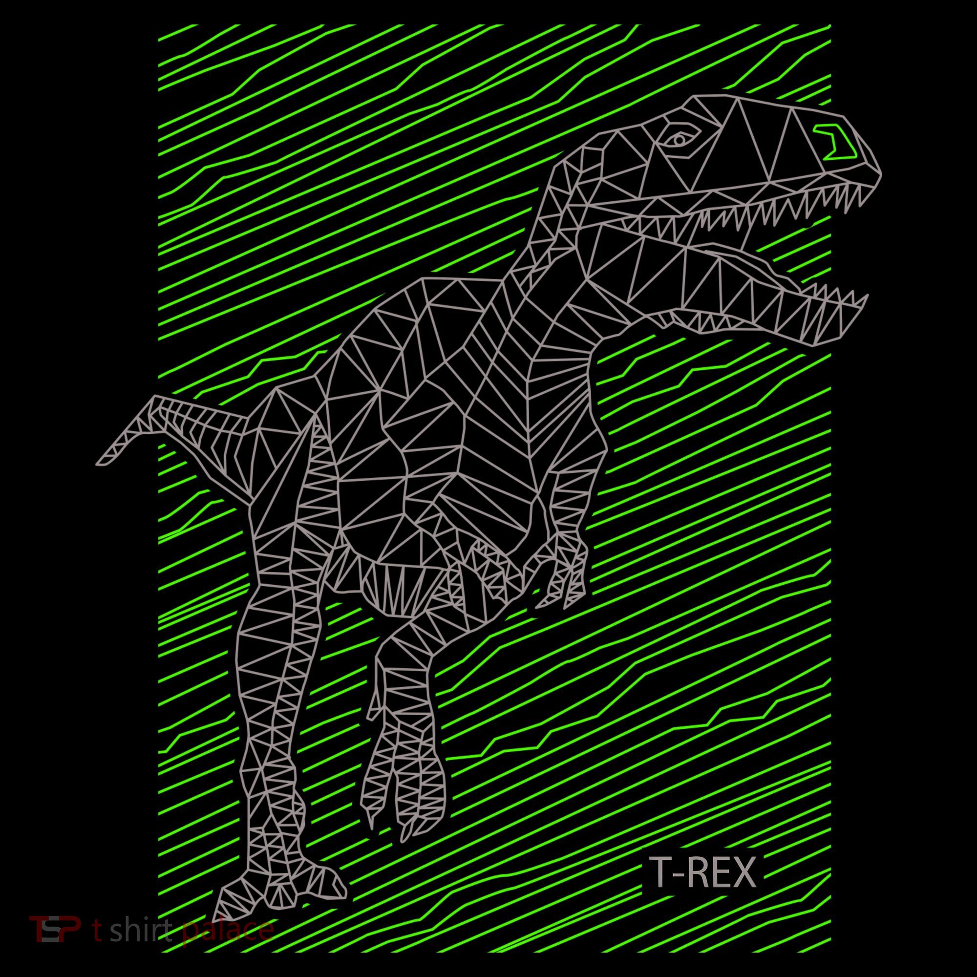 T Rex Illustration Coffee Mug