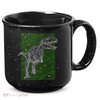 T Rex Illustration 15oz Campfire Ceramic Mug thumb 0