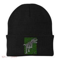 T Rex Illustration Beanie thumb 0