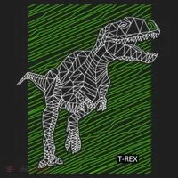 T Rex Illustration Tumbler thumb 3
