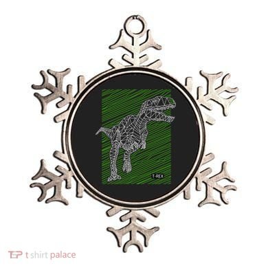 T Rex Illustration Ornament