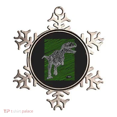 T Rex Illustration Ornament