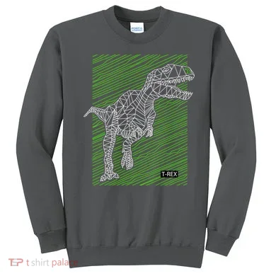 T Rex Illustration Sweatshirt
