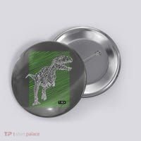 T Rex Illustration Button thumb 0