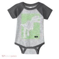 T Rex Illustration Infant Baby Jersey Bodysuit thumb 0